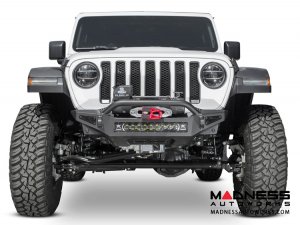 Jeep Wrangler JL Winch Bumper - Front - Rock Fighter Jeep Wrangler JL Winch Bumper - Front - Rock Fighter